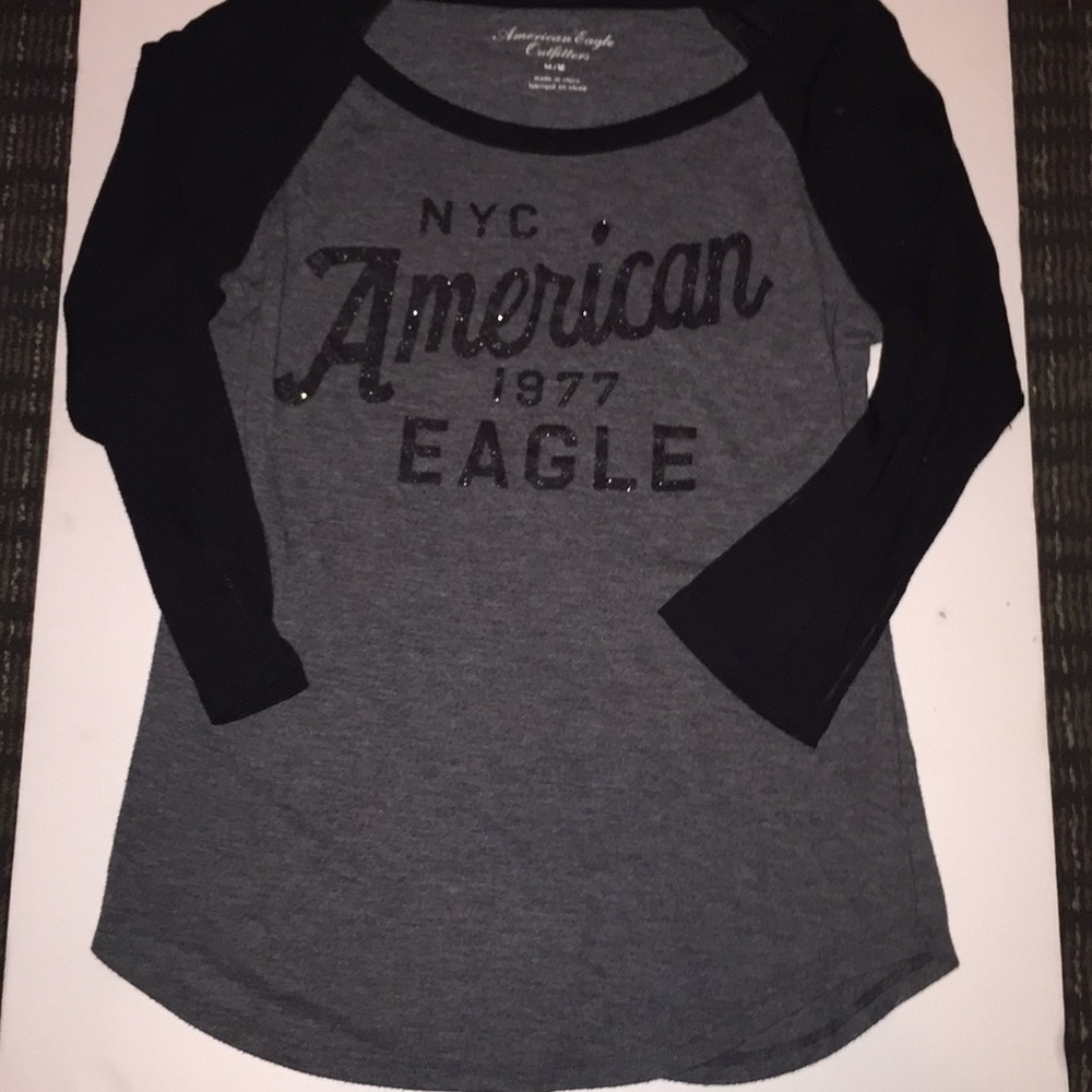 American eagle glitter letters